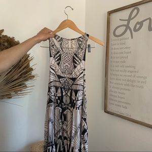 Free People La Mar Geometric Midi/Maxi Dress